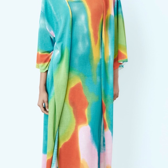 Zara limited edition fun printed kimono - Picture 2 of 7